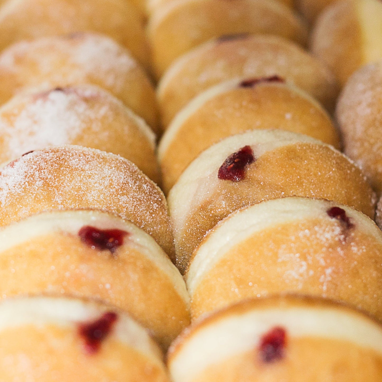 Dozen - Injectable Donut Holes with Raspberry